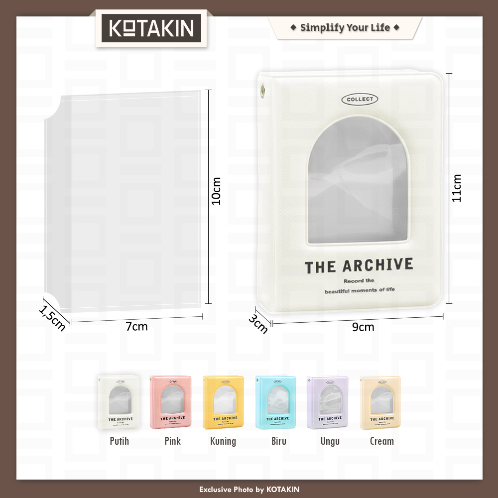 Album Foto Polaroid Buku Tempat Photocard